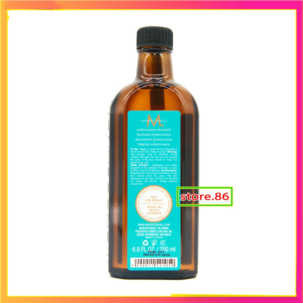 [ HÀNG CHÍNH HÃNG ] Tinh dầu Moroccanoil 25ml - 100ml - 125ml - 200ml | BigBuy360 - bigbuy360.vn