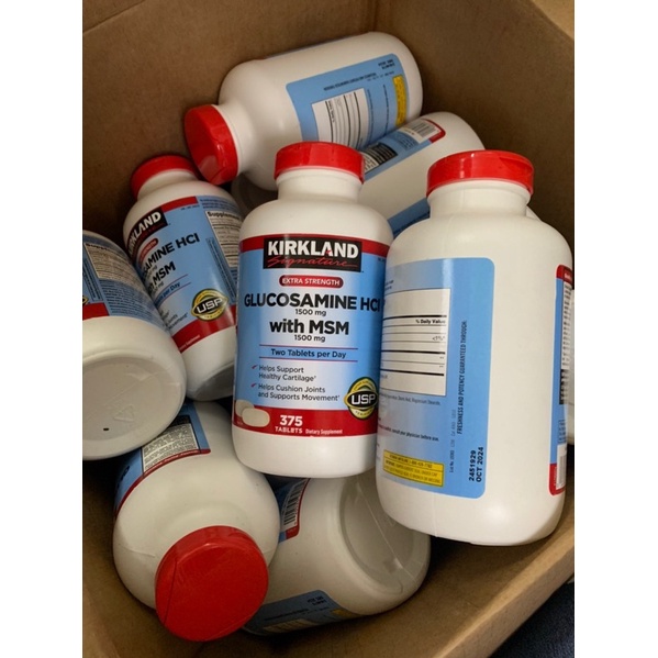 Date/2026 viên uốn VGlucosamine Kirkland