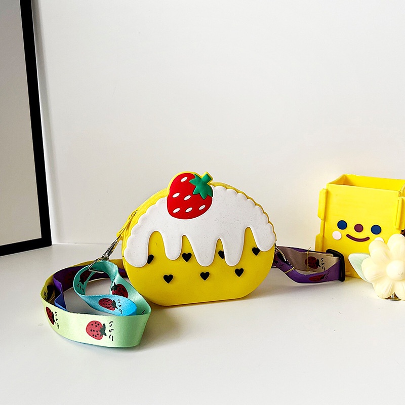 Túi Đeo Vai Đựng Tiền Xu Kiểu Dáng Hoạt Hình Dễ Thương Cho Bé