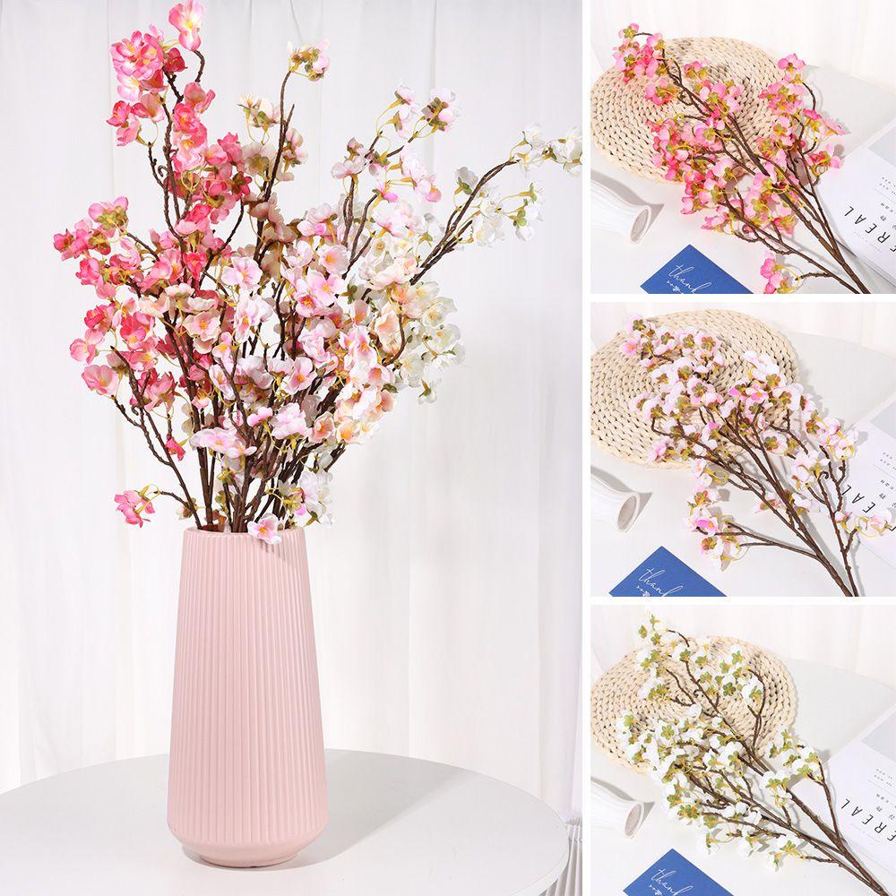 Nhánh Hoa Anh Đào Nhân Tạo Dùng Trang Trí Tiệc Cưới / Giáng Sinh DIY