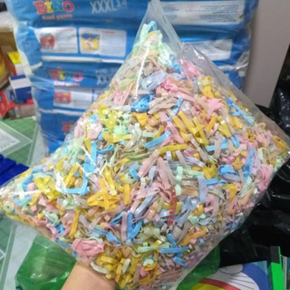 Túi Zip 100g Thun Cột tóc cho bé nhiều màu (Ảnh thật)