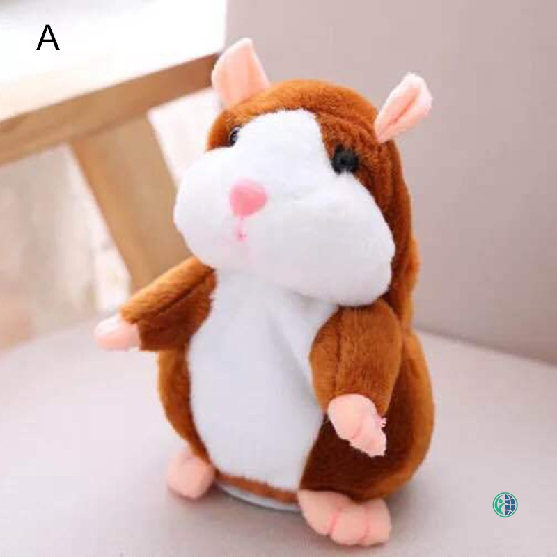 VN Chuột Hamster Nhồi Bông Biết Nói Đáng Yêu Cho Bé