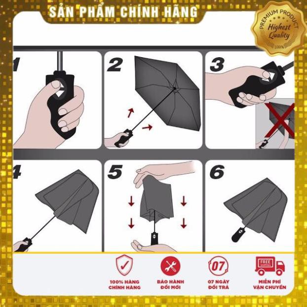 Ô Dù Cầm Tay Đóng Mở Tự Động Bằng Nút Bấm Cao Cấp OD6 Cực Tiện Lợi