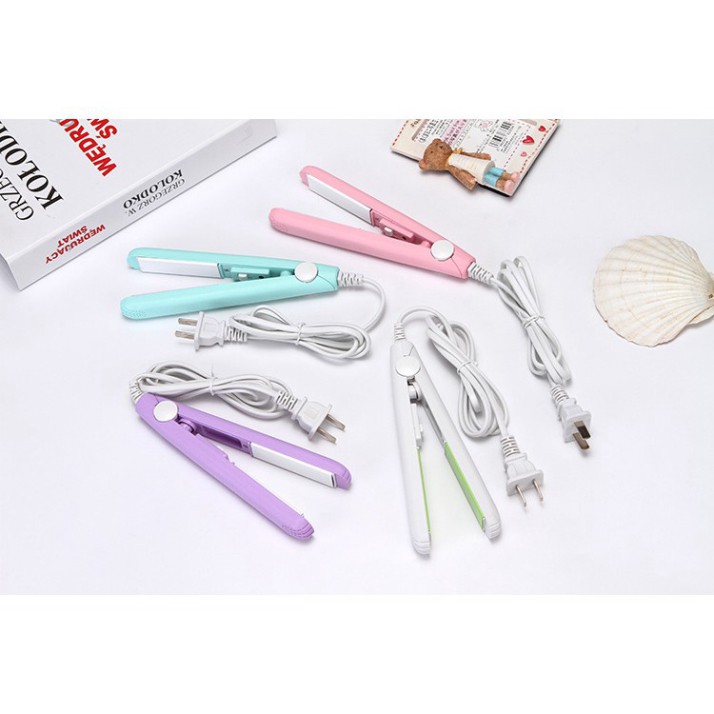 Máy là tóc , ép tóc, duỗi tóc mini cầm tay cao cấp hàng loại 1