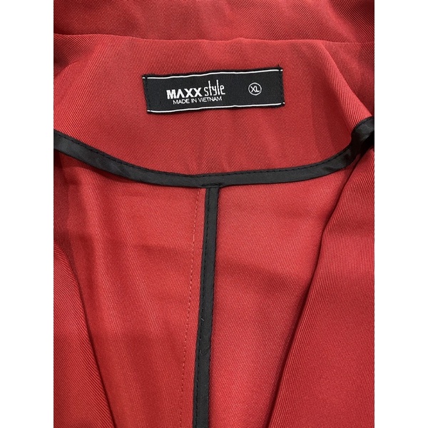 Áo vest đỏ Ninomaxx phối dây kéo túi (S, M, XL) - Thanh lý vnxk