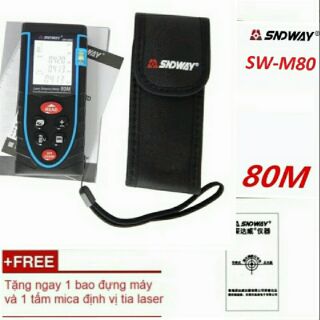 Thước đo khoảng cách bằng tia laser 50M 100M SNDWAY SW-M50/M100