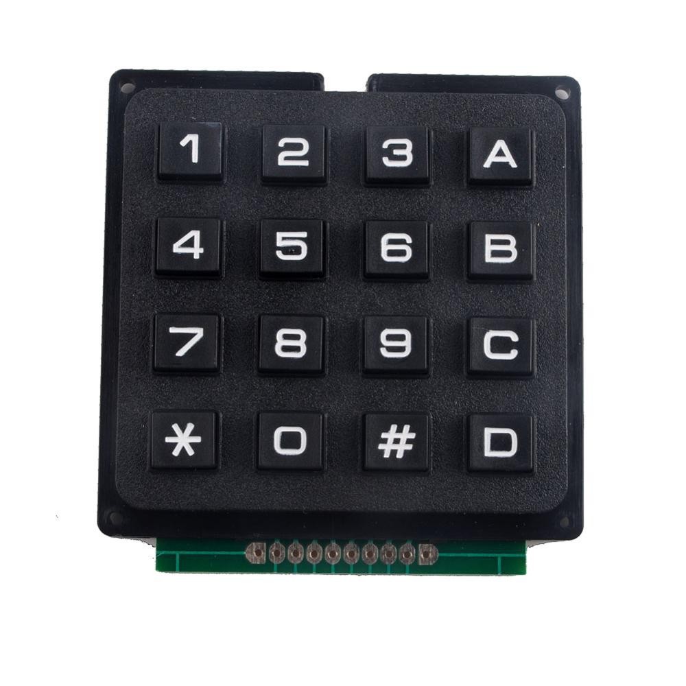 Bàn Phím Ma Trận Nhựa Cứng 4x4 Keypad