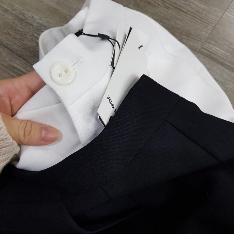 Quần tây ống rộng trơn cạp cao thời trang, thanh lịch LXK77439 | BigBuy360 - bigbuy360.vn