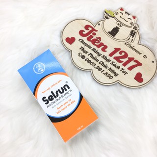 Dầu gội chống gàu Selsun chai 100ml
