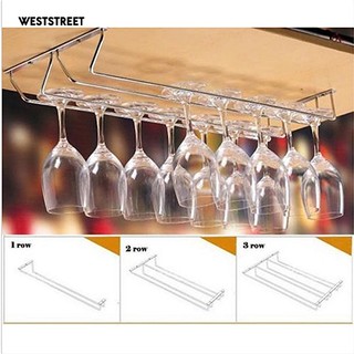 Giá Treo Ly Thủy Tinh Gắn Tủ Bếp Tiện Dụng