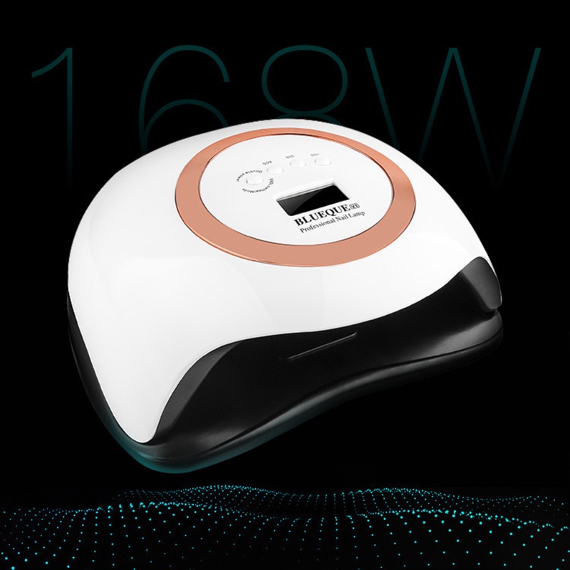 Đèn LED UV Hong Khô Sơn Móng Tay 168W Có Hẹn Giờ