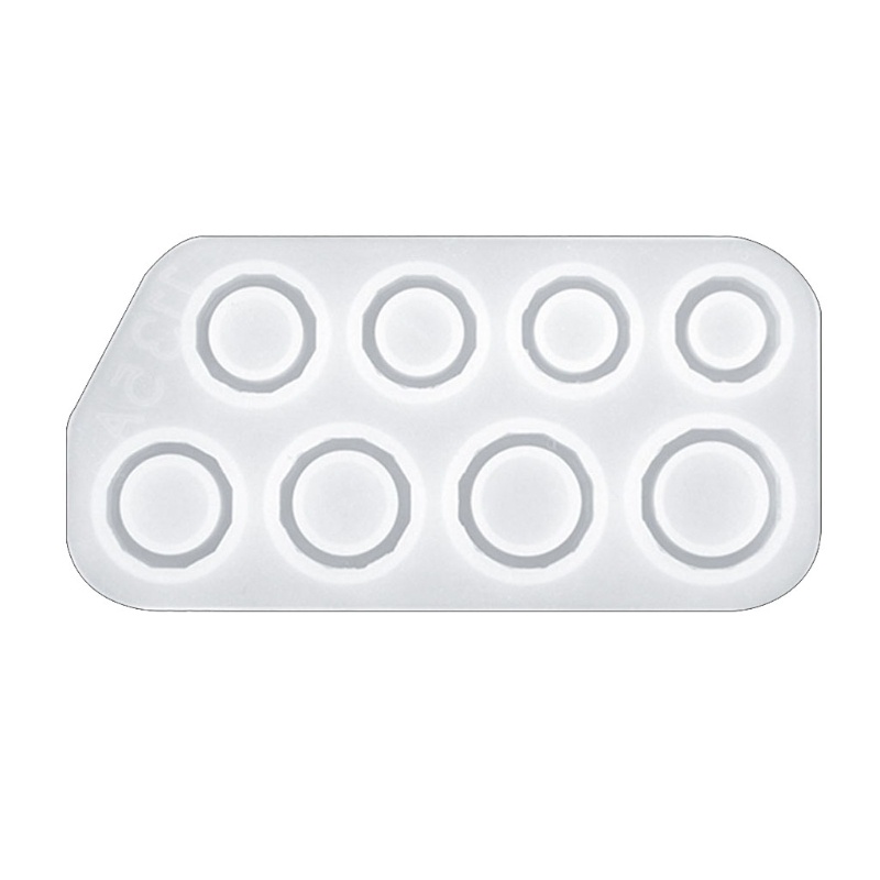 Khuôn silicone tự làm làm nhẫn nhựa DIY tiện dụng