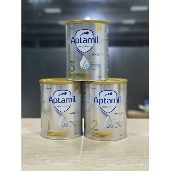 Sữa Aptamil nội địa Úc 900g số 1.2.3.4 date t9/2024