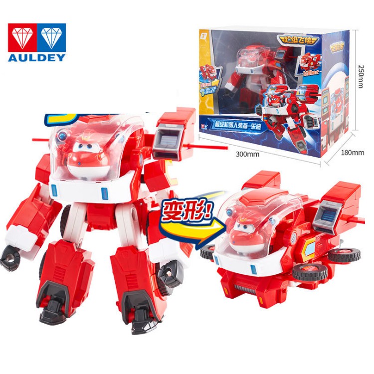 Super wings đội bay siêu đẳng Robot biến hình mới kết hợp siêu xe cứu hộ Jett tia chớp nâng cấp