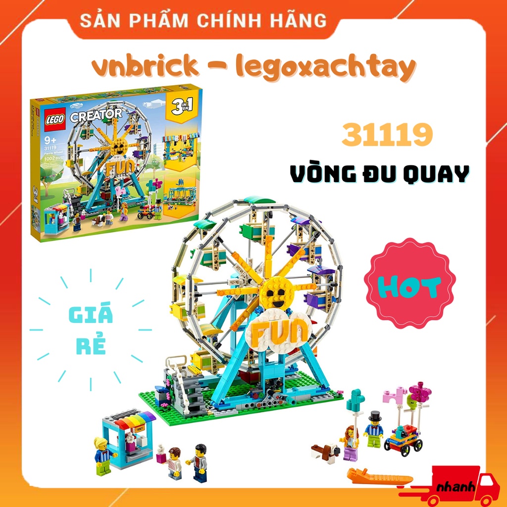 Lego Creator 3 In 1 31119 Ferris Wheel