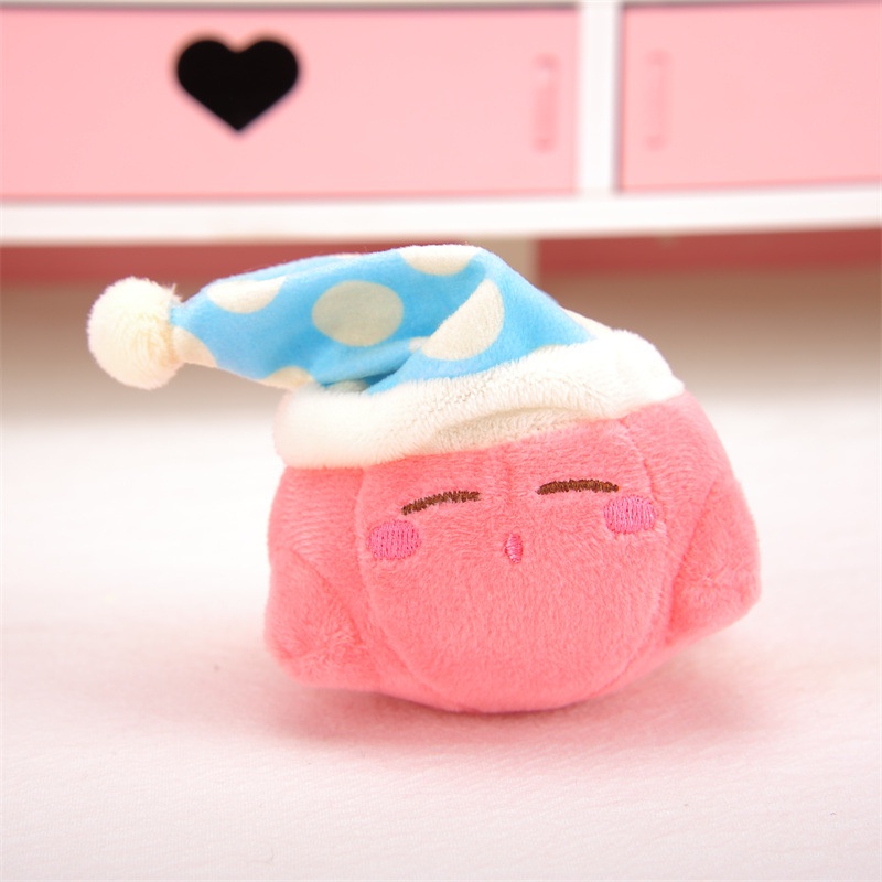 Móc khóa nhồi bông hoạt hình Nintendo Kirby hồng - Cảnh sát trưởng | Ngái ngủ