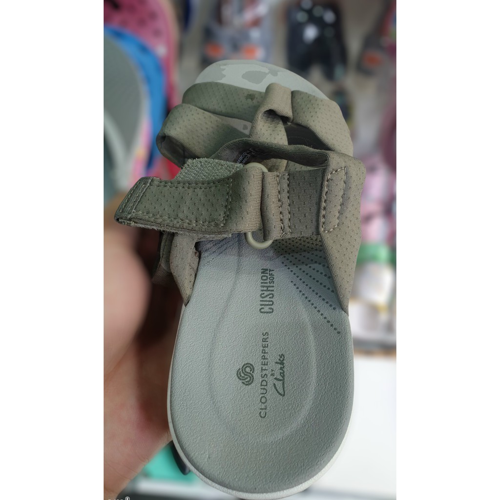 Sandal Clarks nữ chính hãng dòng cloudstepper cực nhẹ cực êm