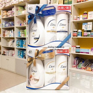 Bộ Dầu Gội Dove Hàn Quốc Set 3 - 500 ml ,  2 gội , 1 xả