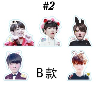 (CÓ SẴN) Set Sticker 5 tấm Jungkook