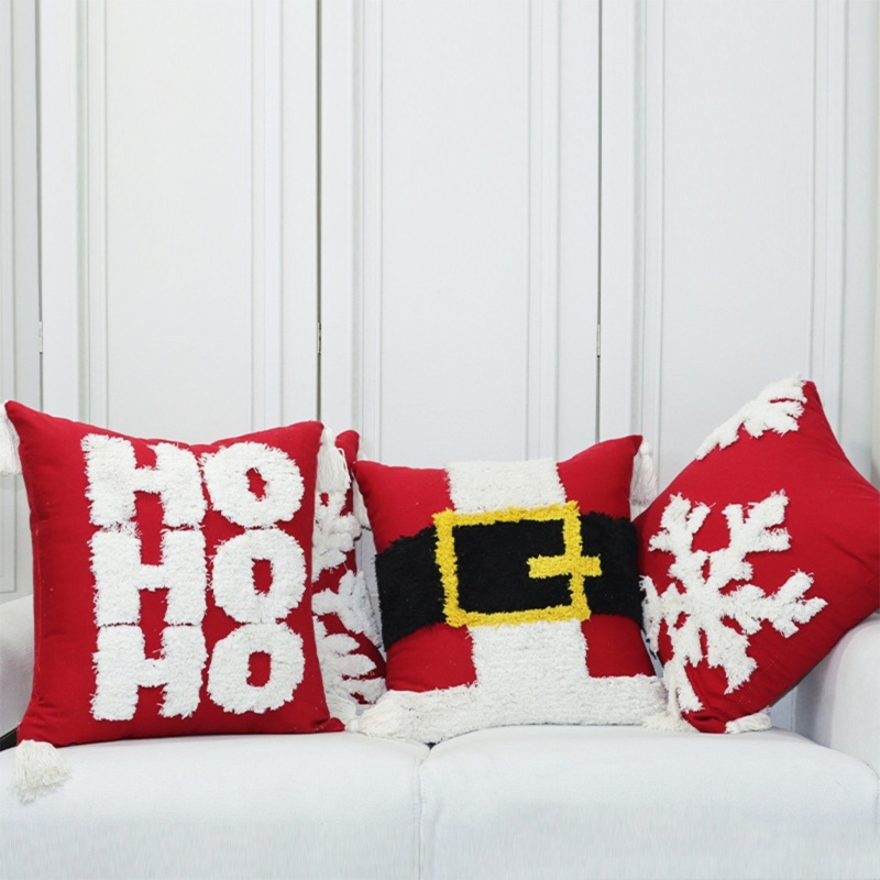 Vỏ Gối Giáng Sinh Có Khóa Kéo Có Thể Tái Sử Dụng Nhiều Lần Cho Ghế Ngồi Xe Hơi