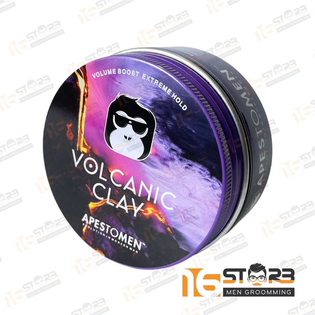 Sáp Vuốt Tóc Nam Apestomen Volcanic Clay 80g