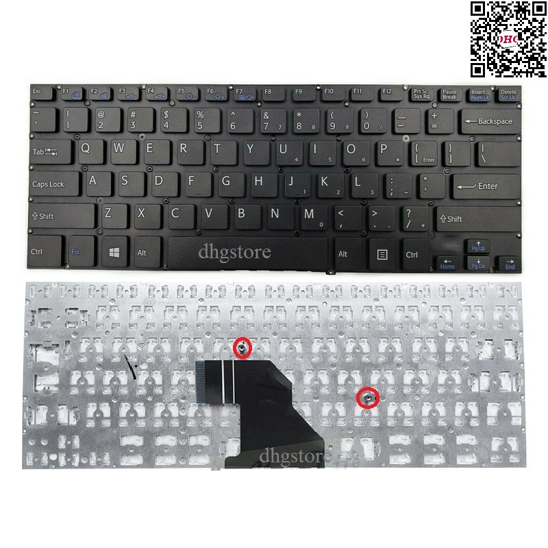 Bàn phím laptop Sony Vaio SVF142, SVF142C1WW, SVF142A, SVF142C, SVF143, SVF14E