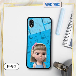 Ốp lưng kính 3D Vivo Y91C-cute