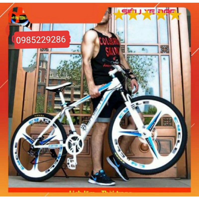 Xe đạp thể thao địa hình vành nhôm đúc