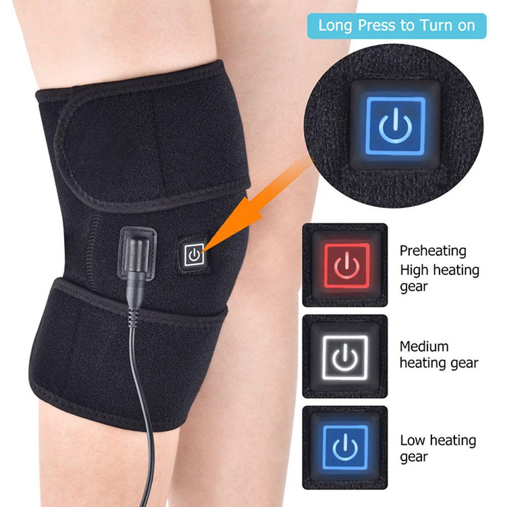 Đai Quấn Đầu Gối Sưởi Ấm Mát Xa Bằng Tia Hồng Ngoại