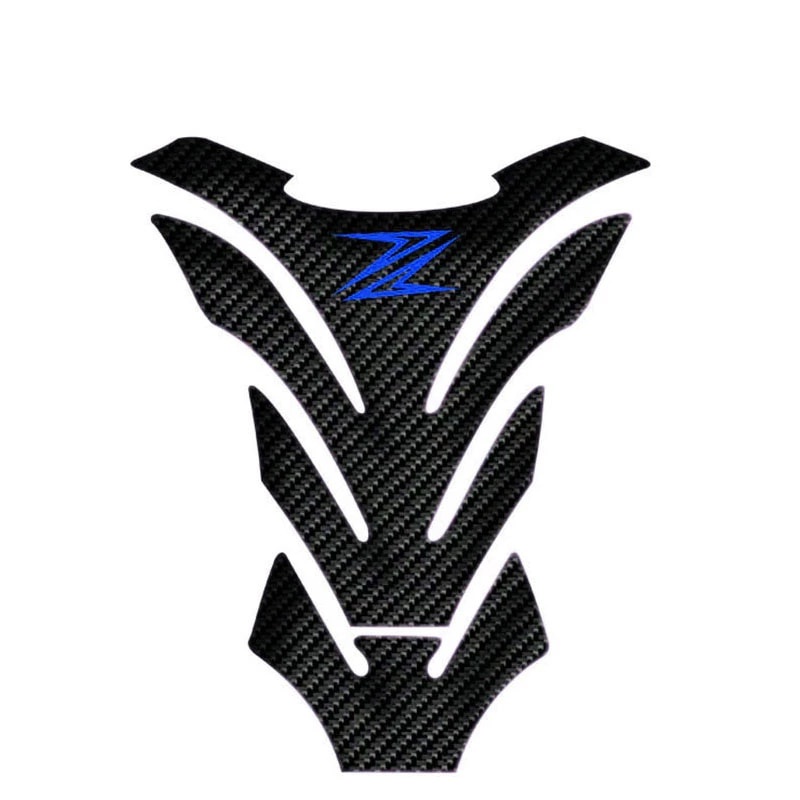 Miếng Dán Sợi Carbon Bảo Vệ Bình Nhiên Liệu Xe Mô Tô Kawasaki Z650 Z750 Z800 Z900 Z1000 Z900RS Z300