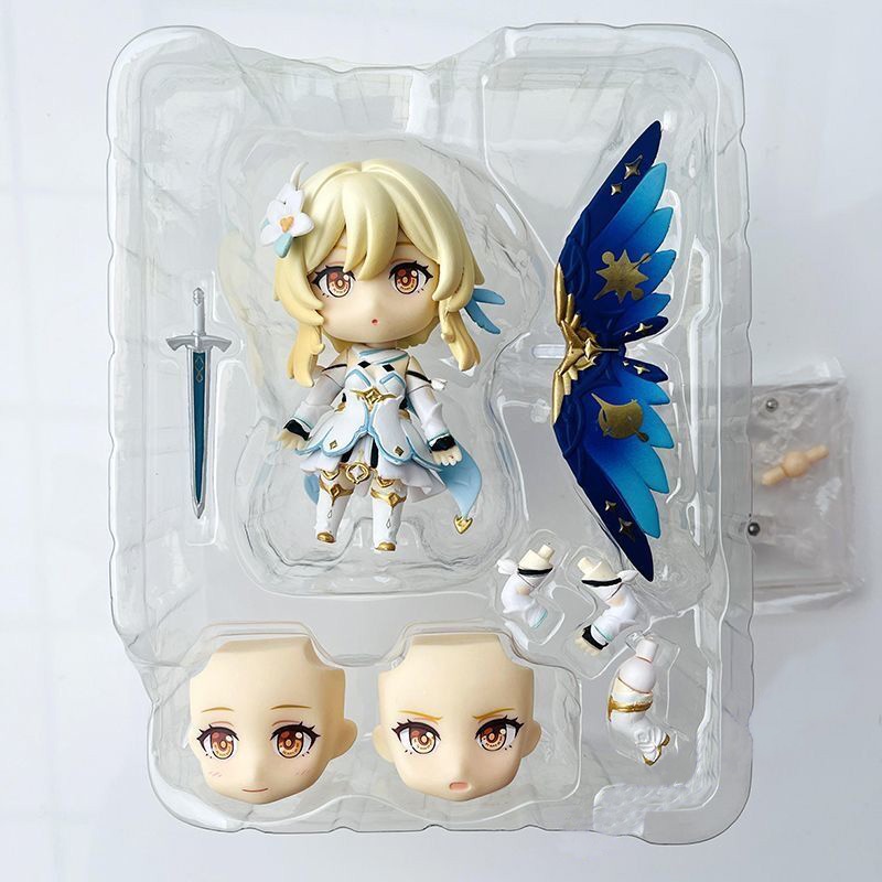 Tác động Nendoroid Genshin #Mô Hình Đồ Chơi Nhân Vật Traveler 1718 Bằng Pvc Chất Lượng Cao