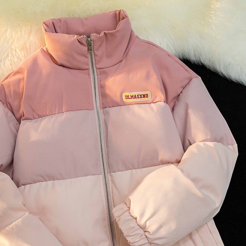 Áo khoác phao béo unisex có size lớn