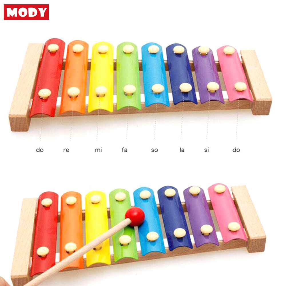 Đàn gõ Xylophone cho bé phát triển cảm thụ âm thanh và năng khiếu âm nhạc Mody M8027