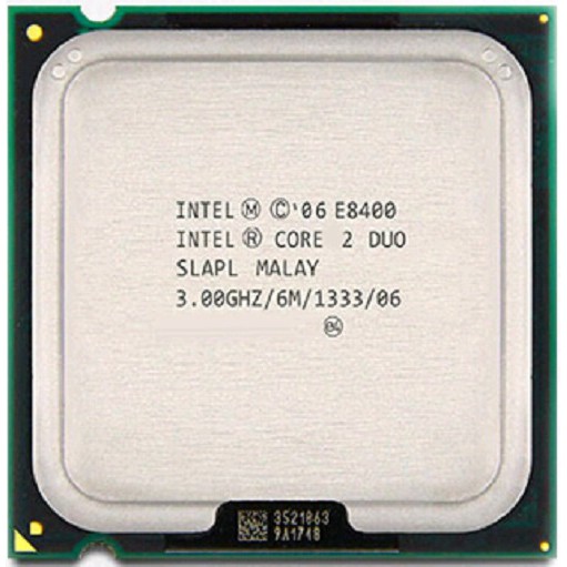 Bộ vi xử lý - CPU - chíp E8400 core 2 duo - BH 6 tháng | BigBuy360 - bigbuy360.vn