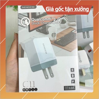 Xả củ sạc nhanh Sendem Qualcomm Quick charge 3.0 chính hãng