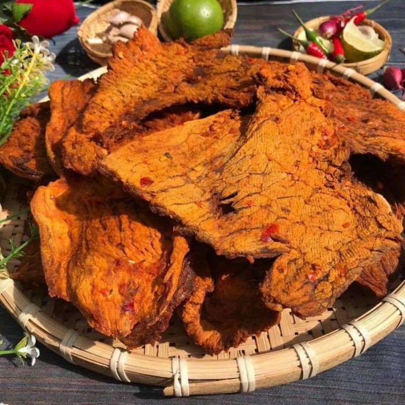 Khô bò miếng lon Pet 300gr