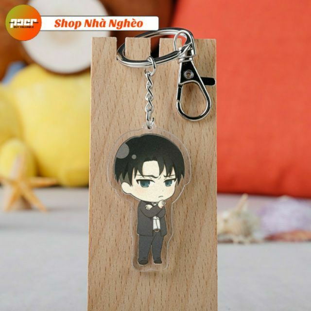 Móc khóa mica anime Attack on Titan