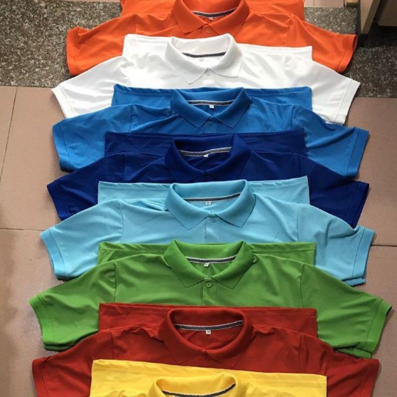 ÁO THUN CÁ SẤU 4 CHIỀU MÀU XANH KÉT_ XANH LÁ ĐẬM