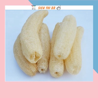 Bông tắm xơ mướp chất liệu tự nhiên nhiều công năng 15-20cm 88026 siêu thị 88