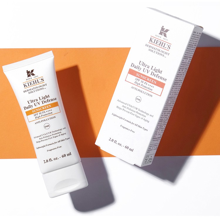 [60ml]Kem chống nắng Kiehl's Ultra Light Daily UV Defense SPF 50 PA++++ 60ml 🌱kiehls sunscreen | BigBuy360 - bigbuy360.vn