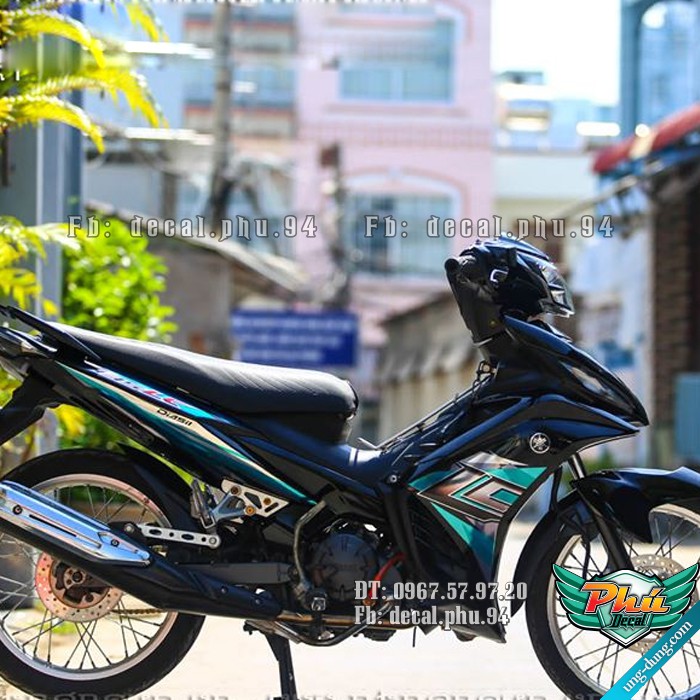 Tem rời Exciter 2011-2014 Đen LC (V)