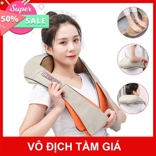 [HÀNG CHUẨN] Máy Massage Lưng, Đai Mát Xa Cổ, Vai Gáy 6D Hồng Ngoại Kensonic - HỖ TRỢ GIẢM CĂNG THẲNG, MỆT MỎI