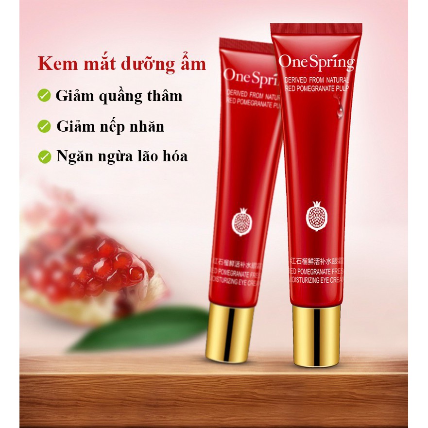 [RẺ VÔ ĐỊCH] Bộ Chăm Sóc Da Lựu Đỏ One Spring 4 Món | BigBuy360 - bigbuy360.vn