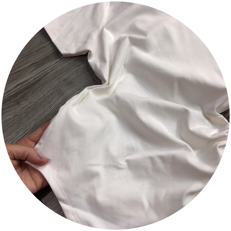 Áo thun body tay ngắn vạt bầu dây rút bên eo kèm hình thật