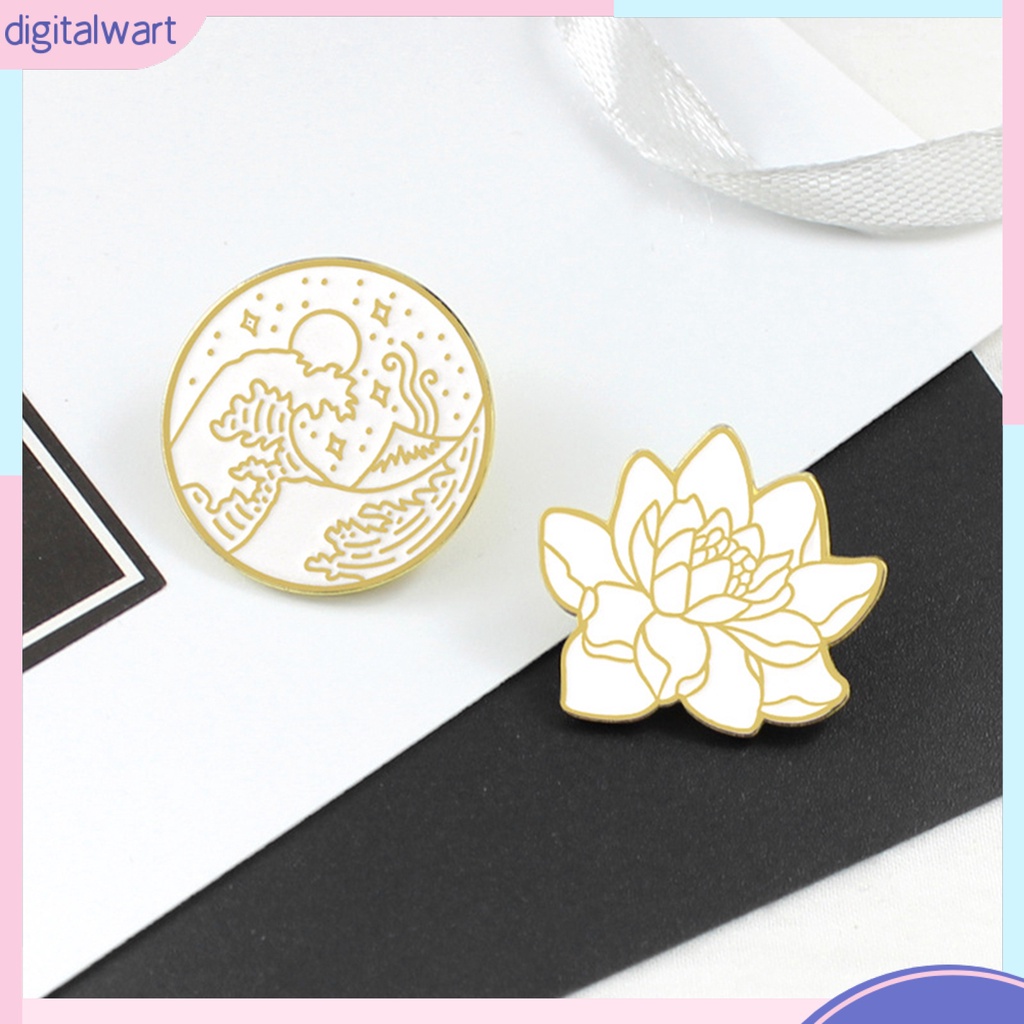 Ghim cài áo kiểu dáng vintage thời trang cao cấp cho nam / nữ