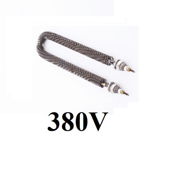 380V - 80cm Thanh nhiệt U sấy điện trở sấy khô không khí gia nhiệt cánh tản đốt nóng