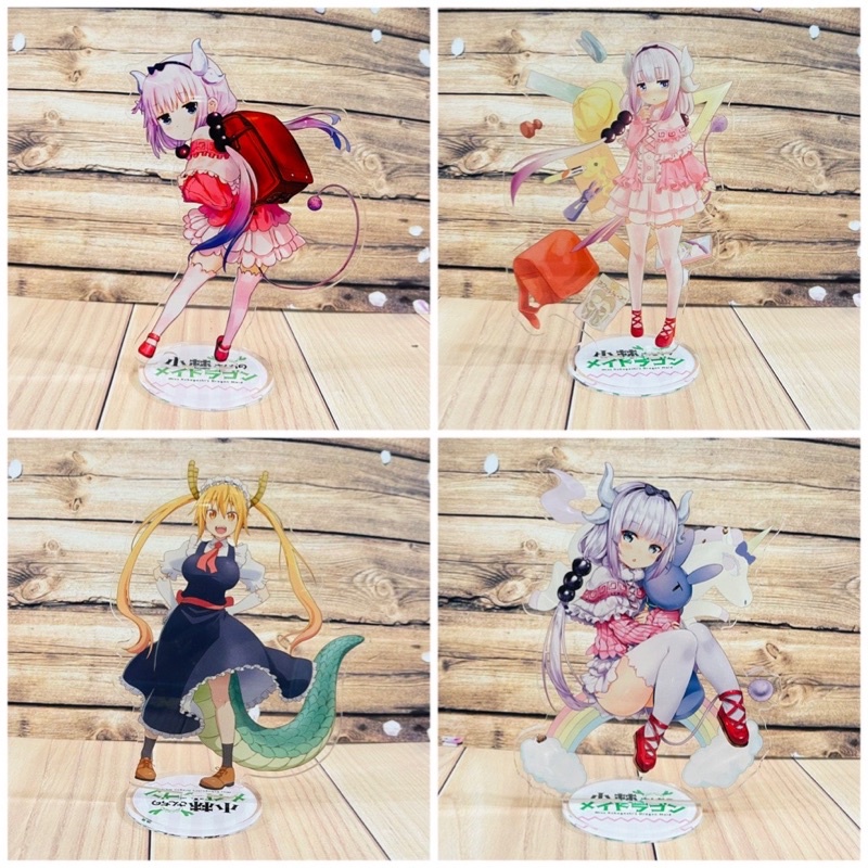 Standee để bàn maid dragon characters size to/ mô hình tượng anime maid dragon characters