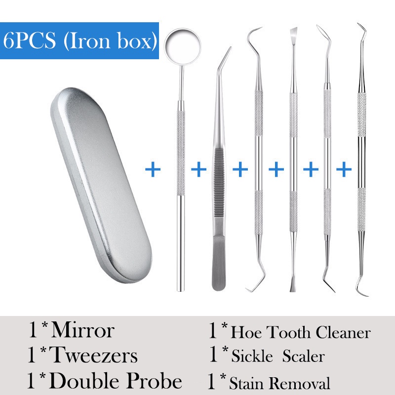 4/5/6 Dụng Cụ Vệ Sinh Răng Miệng Chuyên Dụng Chất Lượng Cao