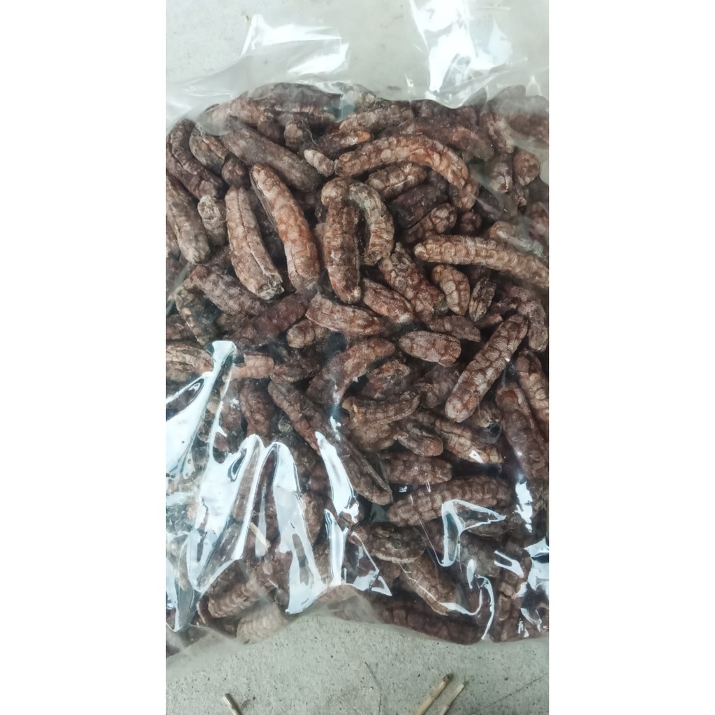 1kg chuối hột rừng nguyên quả to phơi khô tự nhiên (sạch, thơm, mới)