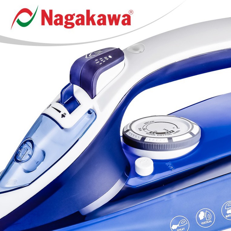 Bàn là hơi nước Nagakawa NAG1505 - Rẻ Nhất